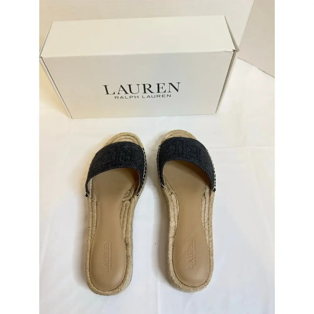Lauren Ralph Lauren women’s Polly espadrille, 1.5” platform